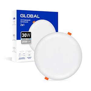 Точкові світильники Серія GLOBAL Small Panels Circle RS