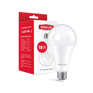 Серія MAXUS LED лампи A80