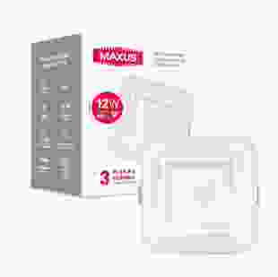 Умный светильник MAXUS 3-step 12W (сменные яркость и тон)