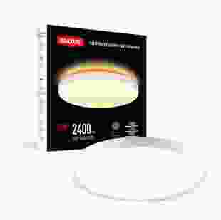 Світильник світлодіодний MAXUS Slim Panel Light 20W 3CCT 3-step Circle White