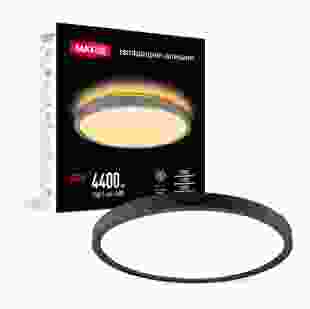 Світильник світлодіодний MAXUS Slim Panel Light 40W 3CCT 3-step Circle Black