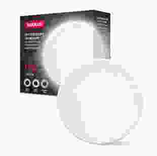 Фасадний світлодіодний світильник MAXUS MWL 12W 3CCT IP65 WH Circle