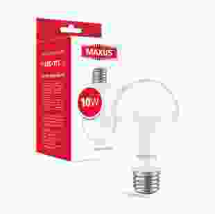 Лампа светодиодная MAXUS 1-LED-775 A60 10W 3000K 220V E27