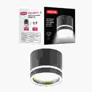 Світильник точковий накладний-врізний без лампи MAXUS L Downlight Base GX53 Black 2in1