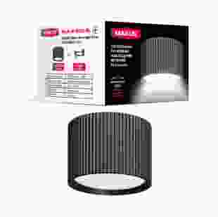 Світильник точковий накладний-врізний без лампи MAXUS Wave Downlight Base GX53 Black 2in1