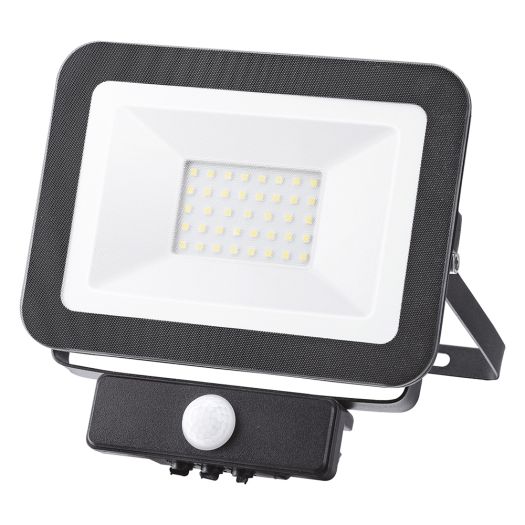 Светодиодный прожектор MAXUS FL-01 30W, 5000K sensor