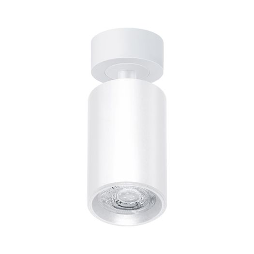 Світильник точковий накладний поворотний без лампи MAXUS Spot Light Base GU10 White