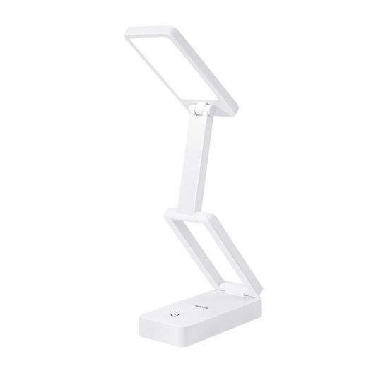 Світлодіодна настільна лампа зі змінним акумулятором MAXUS Desk Lamp 5W 3CCT WH Pocket