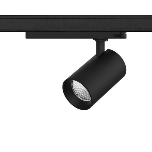 Трековий світильник Maxus assistance Track light C 28W 90CRI 4000K 24DEG 3-Phase Black