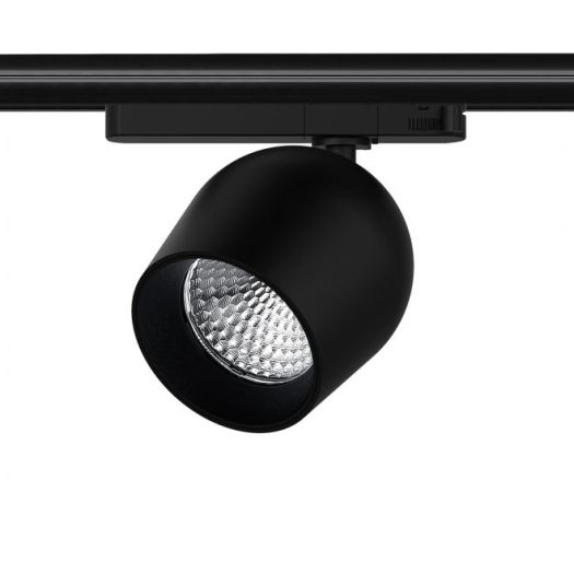 Трековий світильник Maxus assistance Track light Tulip 28W 90CRI 4000K 24DEG 3-Phase Black