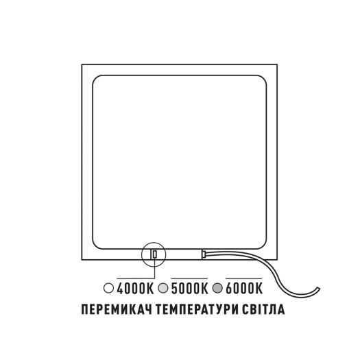 Панель світлодіодна Maxus assistance LED Panel Standard 36W 80Ra 595x595 4K/5K/6K