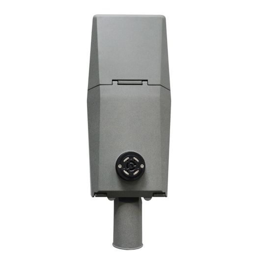 Світильник вуличний консольний MAXUS ASSISTANCE STREET PRO 100W 4000K IP66 Gray DIM NEMA7 TIME