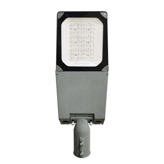 Світильник вуличний консольний MAXUS ASSISTANCE STREET PRO 80W 4000K IP66 Gray DIM NEMA7 TIME