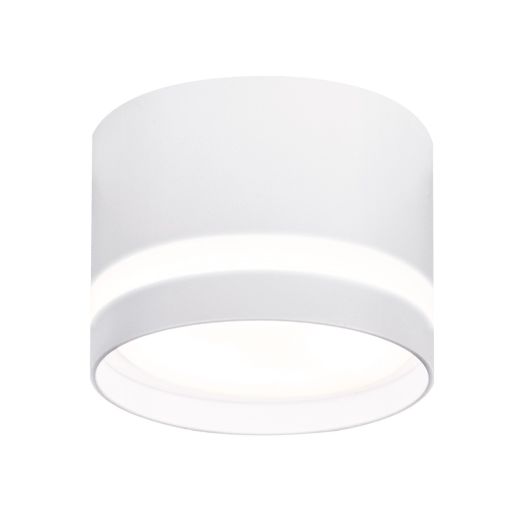 Світильник точковий накладний-врізний без лампи MAXUS Downlight Base GX53 White 2in1