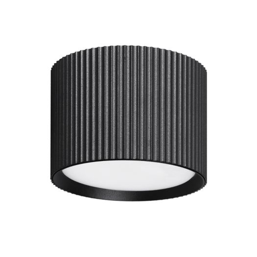 Світильник точковий накладний-врізний без лампи MAXUS Wave Downlight Base GX53 Black 2in1