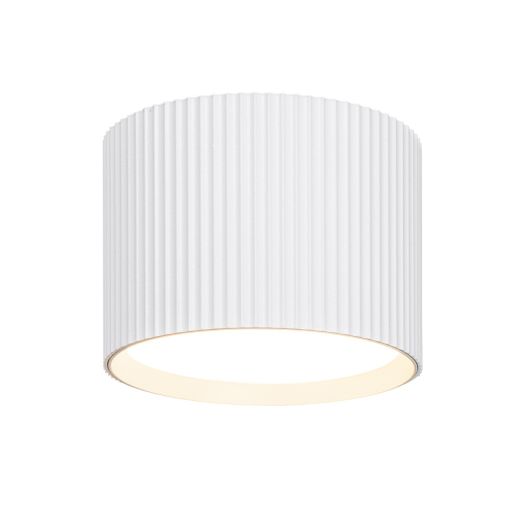 Світильник точковий накладний-врізний без лампи MAXUS Wave Downlight Base GX53 White 2in1